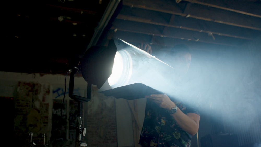 Aputure F10 Barndoors for LS 600d Fresnel Attachment